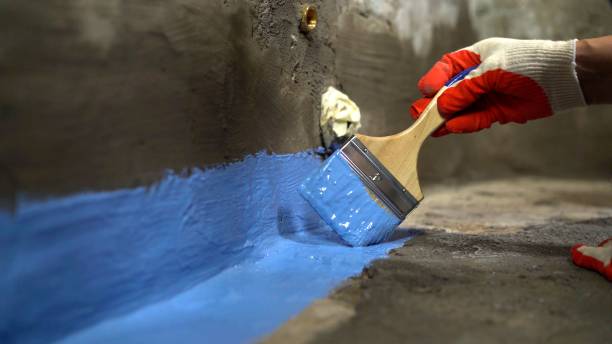 Commercial Interior Drainage System project at a Bon Air, AL business property by SJ Waterproofing Pros